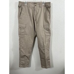 Galls Tactical Pants Mens‎ 36x34 Khaki Tac Force Ripstop Cargo TR2597 Utility
